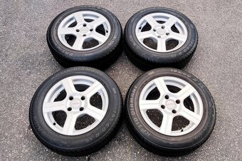 15" hliníkové Alu disky (elektrony) DEZENTs pneu 195/60 R15 - 2