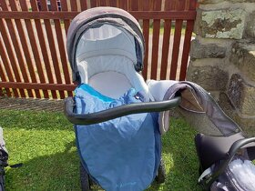 Kombinovaný kočárek Dorjan (vajíčko MaxiCosi se základnou) - 2