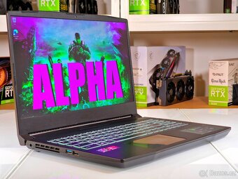 Herní notebook MSI ALPHA | 17,3" 144Hz | RX6600M 8GB | RYZE - 2