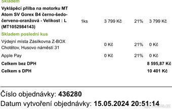 Prodám vyklápěcí přilbu MT Atom - 2