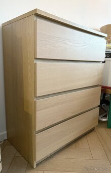 Ikea Malm komoda 4 zásuvky - 2