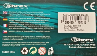 ABREX 1:43 BARUM RALLY 2009 - 2