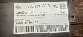 VW Phaeton 2014 modul kessy 3D0909139D - 2