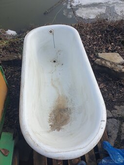 Secesní vana na nožičkách - 2