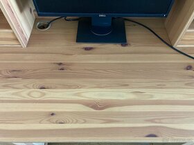 Hemnes pracovní stůl s přídavným modulem IKEA - 2