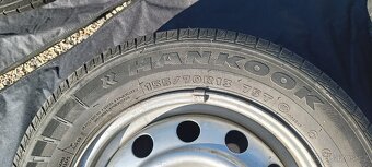 Prodám 4 pneumatiky Kia Picanto s plechovými disky - 2
