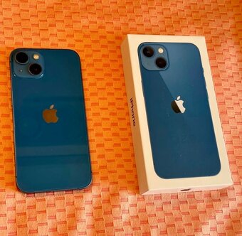 iPhone 13 Mini Blue BATERIE 100% TOP - 2