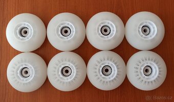 svítící inline kolečka 80mm - NOVÉ - 2