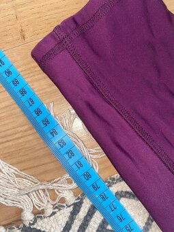 Felix Bühler vinove fialové rajtky / leginy grip sed jezdeck - 2