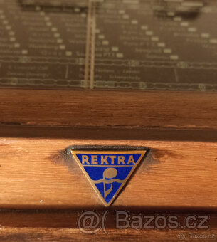Staré rádio Rektra RA66 - 2