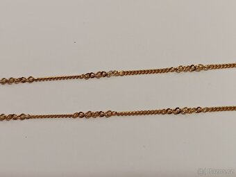 1. Zlatý řetízek 585/1000 14kt - 2