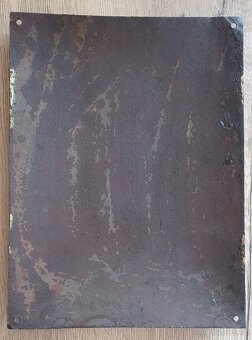 Smaltované cedule - 2