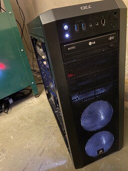 Starý herní PC původem z CZC i5, GTX1070ti, 16GB RAM... - 2