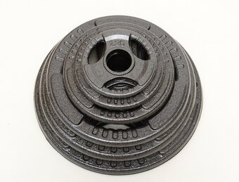 Olympijské litinové závaží (kotouče) na činky 50 mm - 2