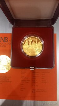 Zlatá mince 5 000 Kč Litoměřice 2022, PROOF - 2