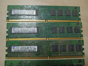 6X 1GB DDR2 800MHz CL6 RAM Samsung (Celkem 6GB RAM) - 2