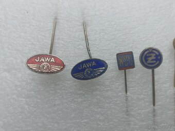 Motoristické odznaky Jawa, ČZ, NSU - 2