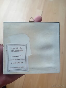 Originální italská chromolitografie - 2