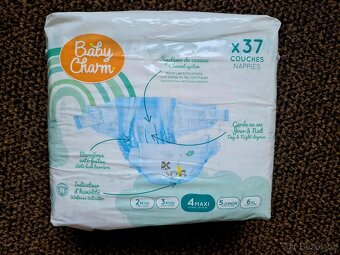 Dětské jednoráz plíny 9-14Kg (4MAXI)-hypoalergení.BABY CHARM - 2