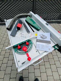 Stolní kotoučová pila Bosch PTS 10 + podstavec - 2