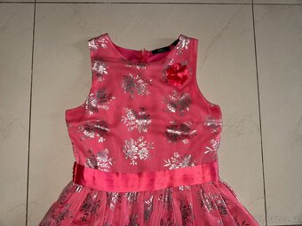 Dívčí společenské šaty vel.164 - 2