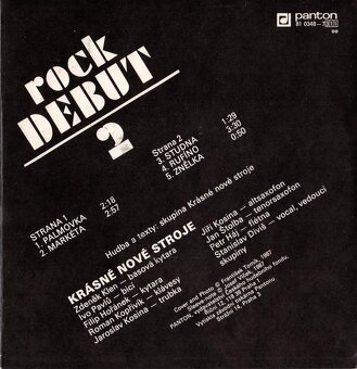 Krásné Nové Stroje – Rock Debut 2 (EP) - 2