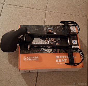 Dětská sedačka na kolo parádní shotgun trail seat - 2