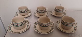 porcelánové šálky-servis - 2