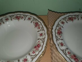 Porcelán růžičky slonová kost - 2