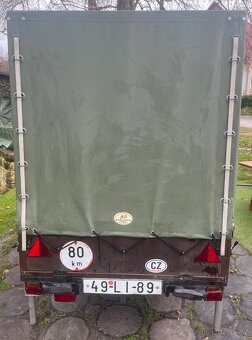 Přívěsný vozík krytý - 2