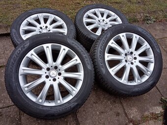 Zimní obutá Alu kola 20ky 5x112 pneu 80% MERCEDES BENZ - 2