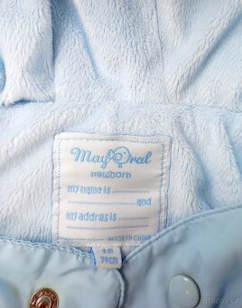 Modrá zimní kombinéza MAYORAL vel.74 - 2