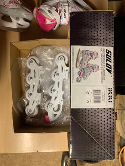 Sulov Ikki S 31-34 zimní in-line brusle 2v1 - 2