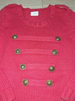 VÁNOČNÍ svetrové šaty NEXT 7 let - 2