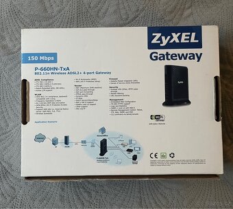 Wi-Fi router Zyxel – nový, včetně původního balení - 2