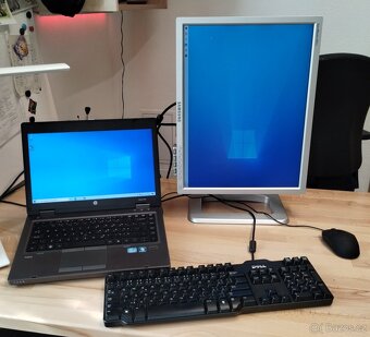HP ProBook 6460b + dokovací stanice + LCD Samsung - 2