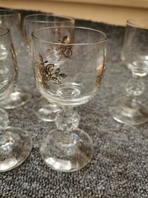 Sada retro skleniček - 2