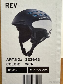 Helma a brýle Head - 2