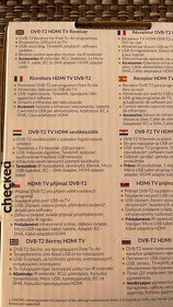 HDMI TV prijímač DVB-T2 - 2