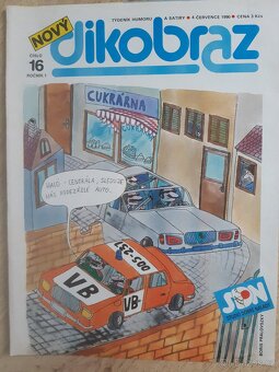 časopisy dikobraz r.1989,r.1990 - 2
