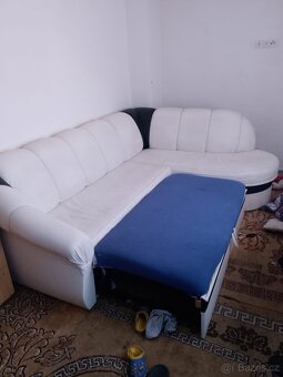 Prodám koženou sedací soupravu - 2