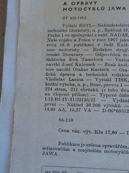 Jiří Dočkal.Seřizování a opravy motocyklů JAWA - 2