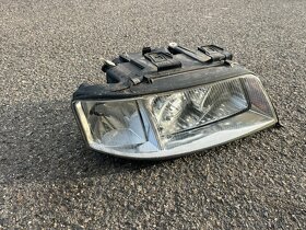 KOMPLETNÍ PŘEDNÍ SVĚTLO AUDI A6 C5 PŘED.FACELIFT - HALOGEN - 2
