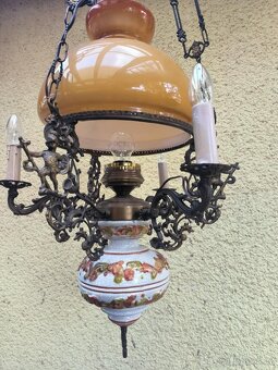 Mosazný lustr - 2