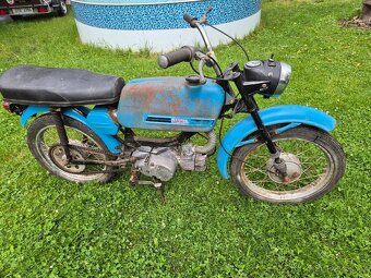 Jawa 23 Mustang bez TP, modrý 9. - 2