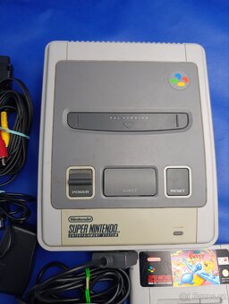 SNES Super Nintendo + Hra - 2