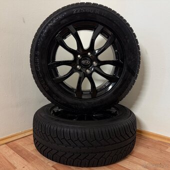 KIA SPORTAGE 5x114,3 R17 ET47+ZIMNÍ 225/60R17 8,5/8mm - 2