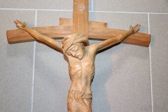 Krucifix Kříž Kristus soška domácí oltář (425B) - 2