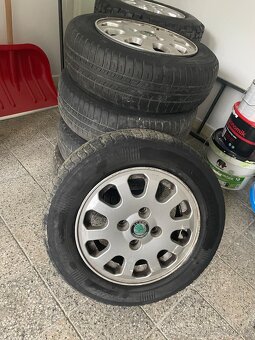 Sada 5 kusů ALU Felicia Mystery 4x100 R13 s pneu - 2