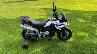 Dětská elektrická motorka Beneo BMW F850 GS 12V - 2